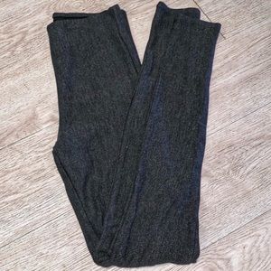 Zara high waisted dark gray leggings NWOT
